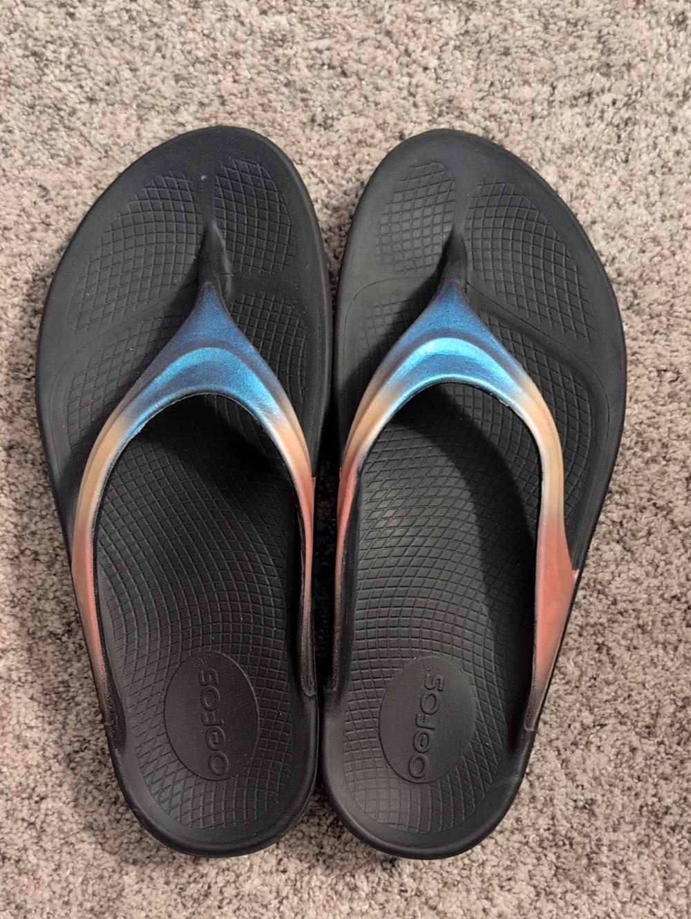 OOFOS Disney 100th Anniversary Flip Flops